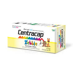 Пищевая добавка для детей THP Centracap Zebbie, 30 капсул Thai Health Products Co. (Thp)
