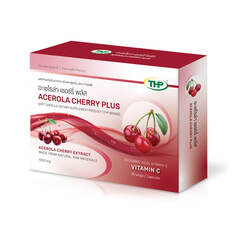 Пищевая добавка THP Acerola Cherry Plus, 30 капсул Thai Health Products Co. (Thp)