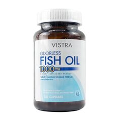 Рыбий жир Vistra Odorless Fish Oil 1000 мг, 100 капсул