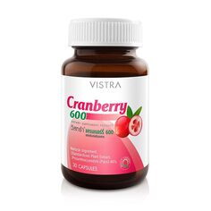 Пищевая добавка Vistra Cranberry 600, 30 капсул