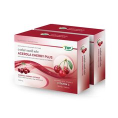 Пищевая добавка THP Acerola Cherry Plus, 2 упаковки по 30 капсул Thai Health Products Co. (Thp)