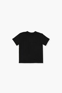 Детская футболка с короткими рукавами Forever 21, черный