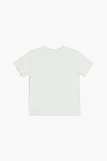 Детская футболка с короткими рукавами Forever 21, белый