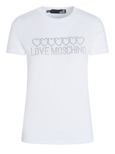 Топ Love Moschino, белый