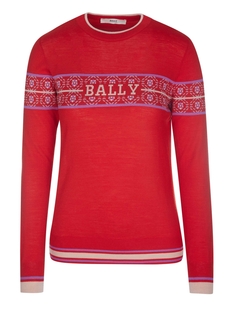 Пуловер Bally, красный