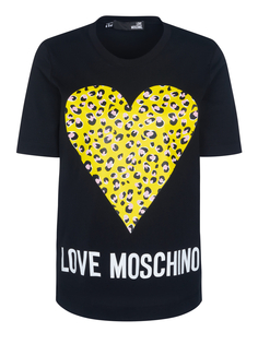 Топ Love Moschino, черный