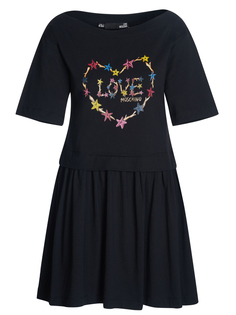 Платье Love Moschino, черный