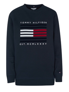 Пуловер Tommy Hilfiger, темно-синий