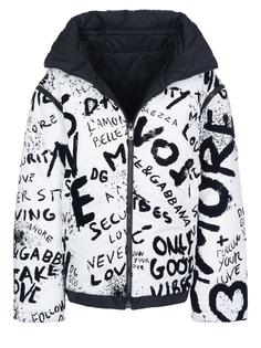 Куртка Dolce &amp; Gabbana, белый/черный