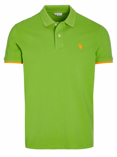 Рубашка поло U.S. Polo Assn., зеленый