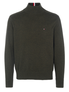 Пуловер Tommy Hilfiger, оливковый