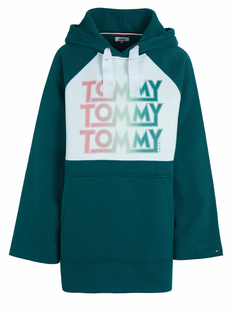 Пуловер Tommy Hilfiger Jeans, зеленый