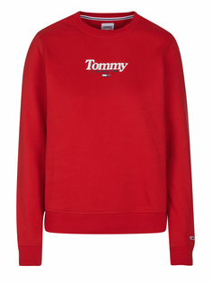 Пуловер Tommy Hilfiger Jeans, красный