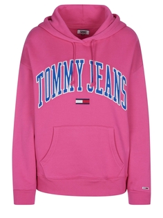 Пуловер Tommy Hilfiger Jeans, розовый