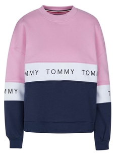 Пуловер Tommy Hilfiger Jeans, роза