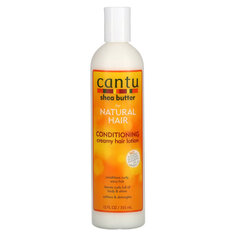 Cantu, Масло ши для натуральных волос, кондиционирующий крем-лосьон для волос, 355 мл (12 жидк. Унций)