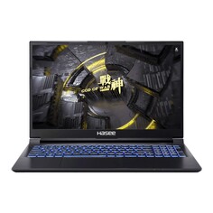 Ноутбук HASEE Z8-CA5NB 15.6&quot; FullHD 8ГБ/512ГБ i5-10200H RTX 3060, черный, английская клавиатура