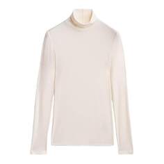 Водолазка Massimo Dutti High Collar, кремовый