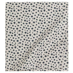 Детское одеяло H&amp;M Home Leopard Print Cotton Muslin Comfort, светло-бежевый/черный