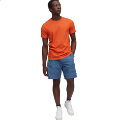 Футболка Uniqlo Dry Crew Neck Short-Sleeve Color, оранжевый
