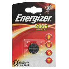 Батарея Energizer CR2032, серебряный