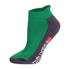 Низкие походные носки Trollkids Hiking Ii Pepper Green, темно-зеленый
