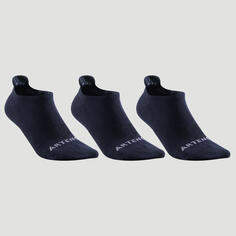 Низкие теннисные носки, 3 шт. - RS 160, темно-синий ARTENGO, черный синий
