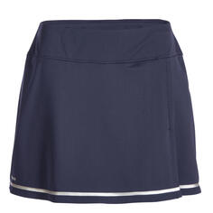 Теннисная юбка женская - Dry 500 Soft темно-синяя ARTENGO, темно-синий