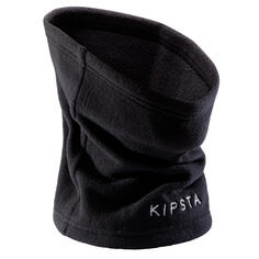 Круглый шарф футбольный согревающий детский черный KIPSTA, черный