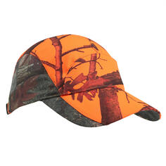 Охотничья кепка/ фуражка женская 500 светлая, дышащая, камуфляж/ оранжевый SOLOGNAC, неоновый оранжевый psa