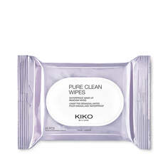 KIKO Milano Салфетки для снятия макияжа с лица, глаз и губ Pure Clean Wipes 25 шт.