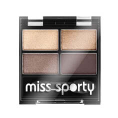 Miss Sporty Четырехкратные тени для век Studio Color Quattro Eye Shadow 403 Smoky Brown Eyes 5 г