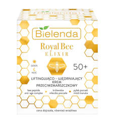 Bielenda Royal Bee Elixir 50+ лифтинг и укрепляющий дневной и ночной крем против морщин 50мл