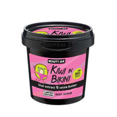 BEAUTY JAR Скраб для тела Kiwi In Bikini с экстрактом киви и маслом какао 200г