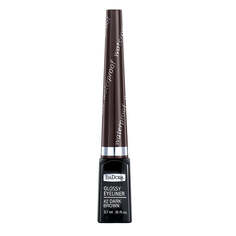 Isadora Glossy Eyeliner водостойкая жидкая подводка для глаз 42 Dark Brown 3,7мл