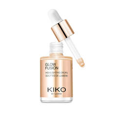 KIKO Milano Жидкий хайлайтер с эффектом металлик Glow Fusion Highlighting Drops 03 Gold Mine 10 мл