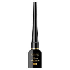 Eveline Cosmetics Liquid Precision Liner 2000 Percent матовая жидкая подводка для глаз Matt Black 4мл