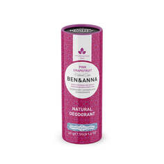 Ben&amp;Anna Natural Soda Deodorant натуральный дезодорант на основе соды картонный стик Розовый грейпфрут 40г Ben&Anna