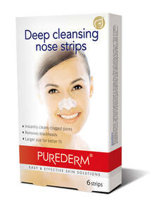 Purederm Глубоко очищающие полоски для носа Глубоко очищающие полоски для носа 6 шт.