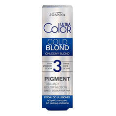 Joanna Ultra Color Pigment тонирующая краска для волос Cool Blond 100мл