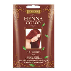 Venita Henna Color травяной краситель-кондиционер с натуральной хной 11 Бургундия