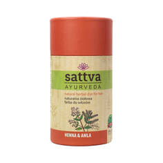 Sattva Natural Herbal Dye for Hair натуральная краска для волос на травах Хна и Амла 150г