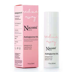 Nacomi Next Level Azeloglicine 5% успокаивающая сыворотка для лица от купероза и розацеа 30мл