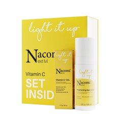 Nacomi Next Level Тоник для лица с витамином С, осветляющий, 100мл + витамин С 15% 30мл