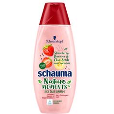 Schauma Nature Moments Hair Smoothie Shampoo Интенсивно восстанавливающий шампунь для поврежденных волос 400мл