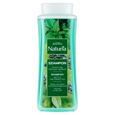 Joanna Шампунь Naturia для нормальных и жирных волос Крапива и зеленый чай 500мл