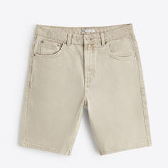 Шорты Zara Basic Coloured Bermudas, песочный