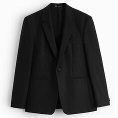 Пиджак Zara Textured Suit, черный