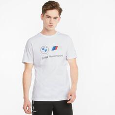 Мужская футболка с логотипом Puma BMW M Motorsports Essential, белый