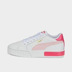 Детские кроссовки Puma Cali Star, бело-розовый